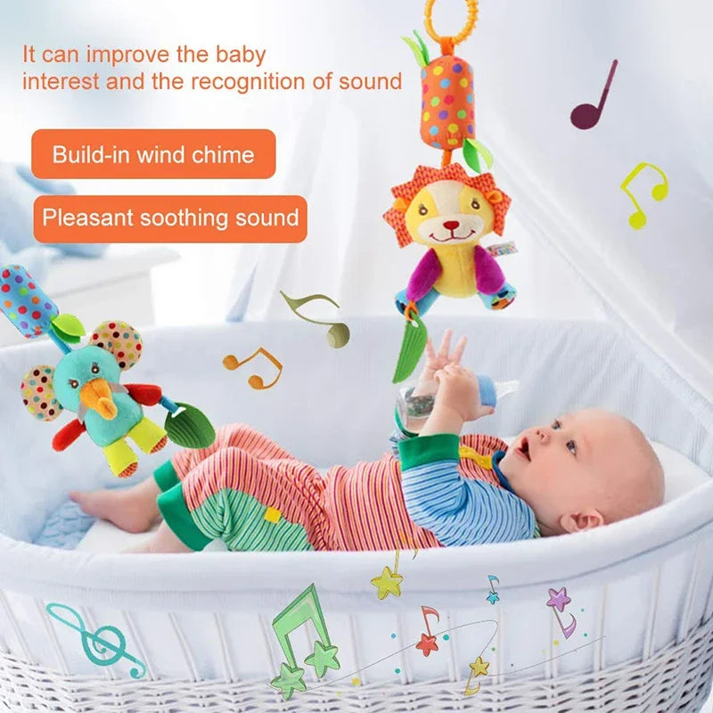 Baby Crib Hanging Rattles Toys