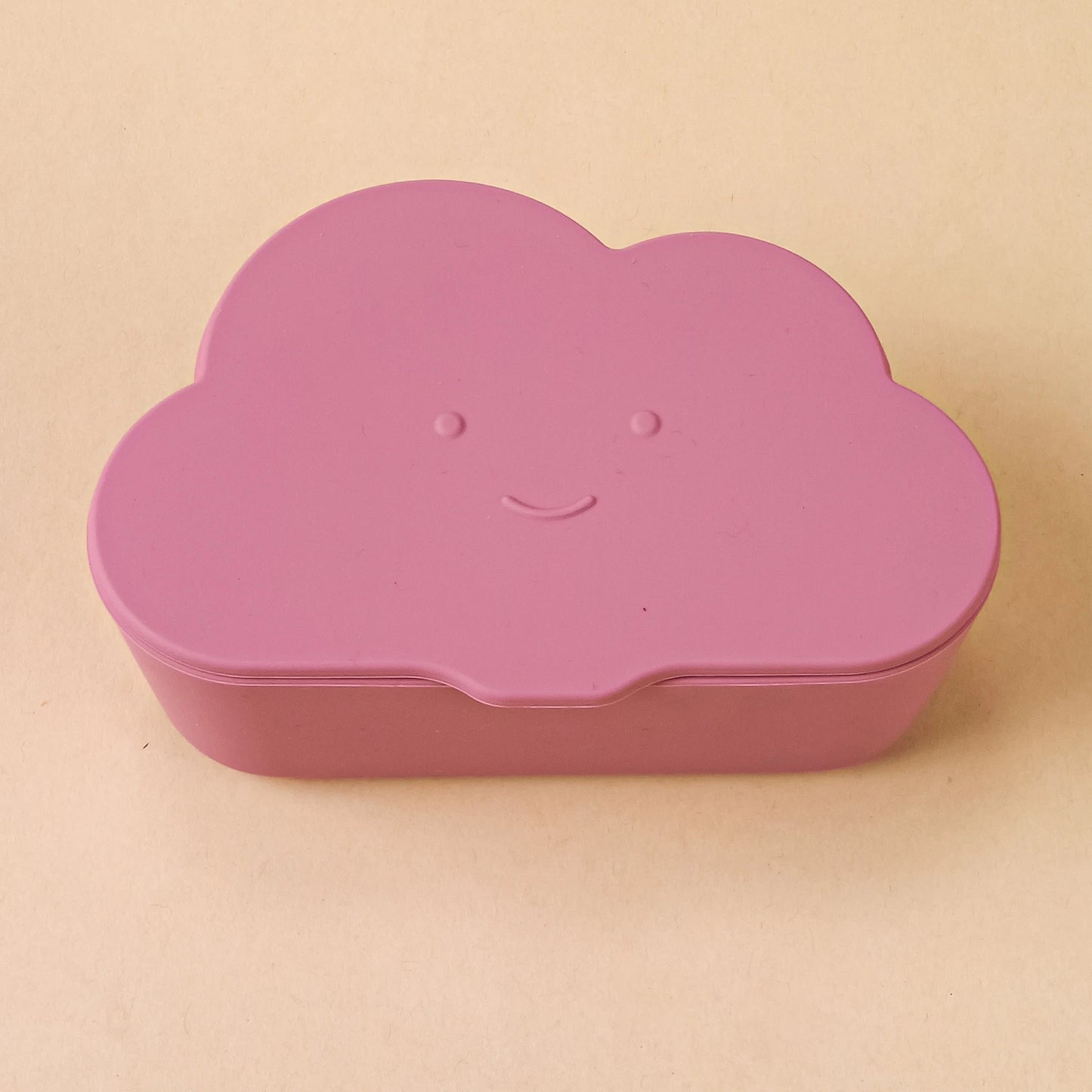 TYRY HU Silicone Snack Box – BPA-Free, Portable Kids Container with Lid