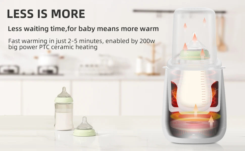 Baby Bottle Warmer & Sterilizer 24 hour