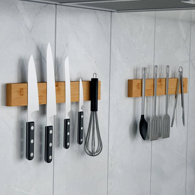 Powerful Magnetic Knife Holder Strip