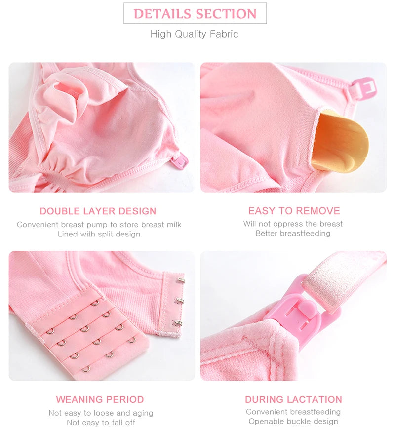 Hand Free Pumping Nursing Bra Breastfeeding