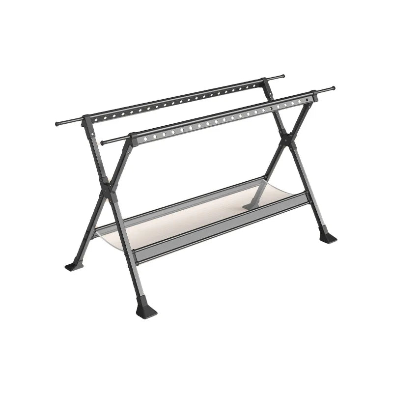 Floor-to-ceiling drying rack