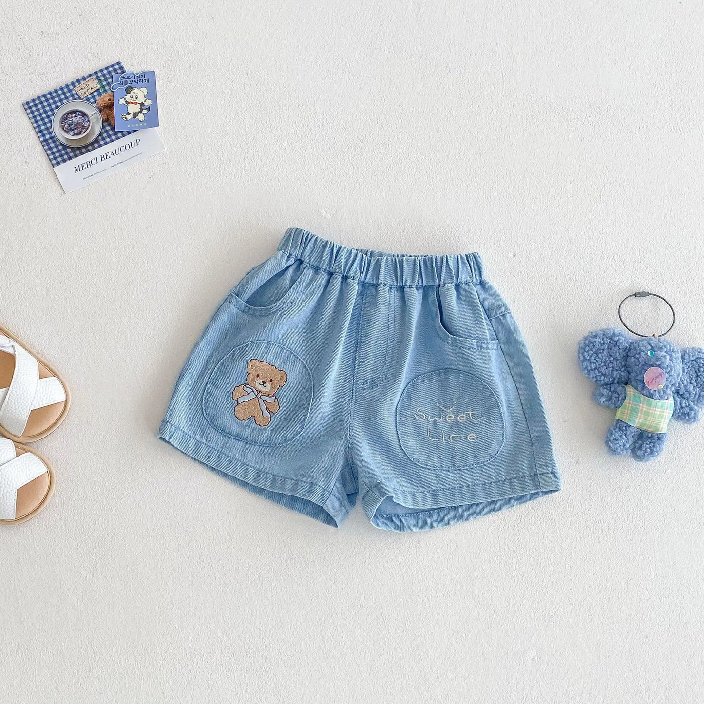 Summer Baby Clothing Set Striped Vest