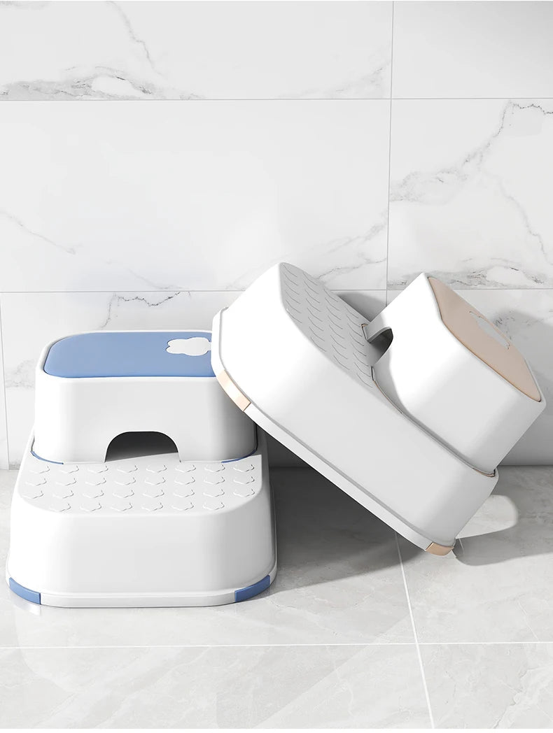 Kid Step Stool Bathroom Non Slip Safety Training