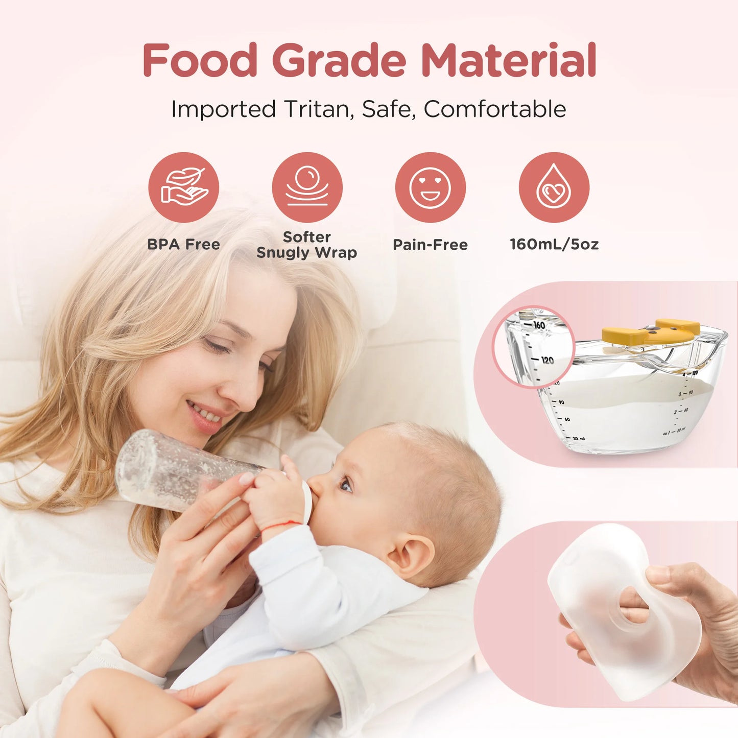 Hands Free Breast Pump Electric Wearable Breast Pump