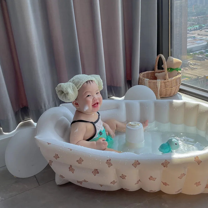 Baby Foldable Inflatable Bathtub