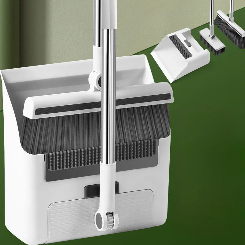 Broom Dustpan Floor Brush Set