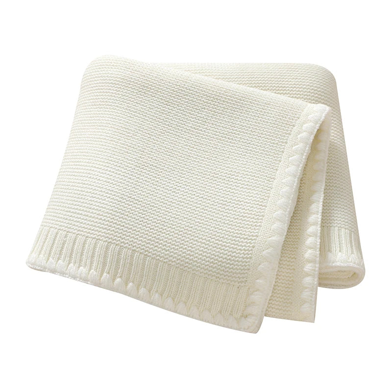 Solid Baby Receiving Blankets for Girl & Boy