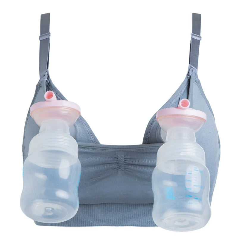 Hand Free Pumping Nursing Bra Breastfeeding