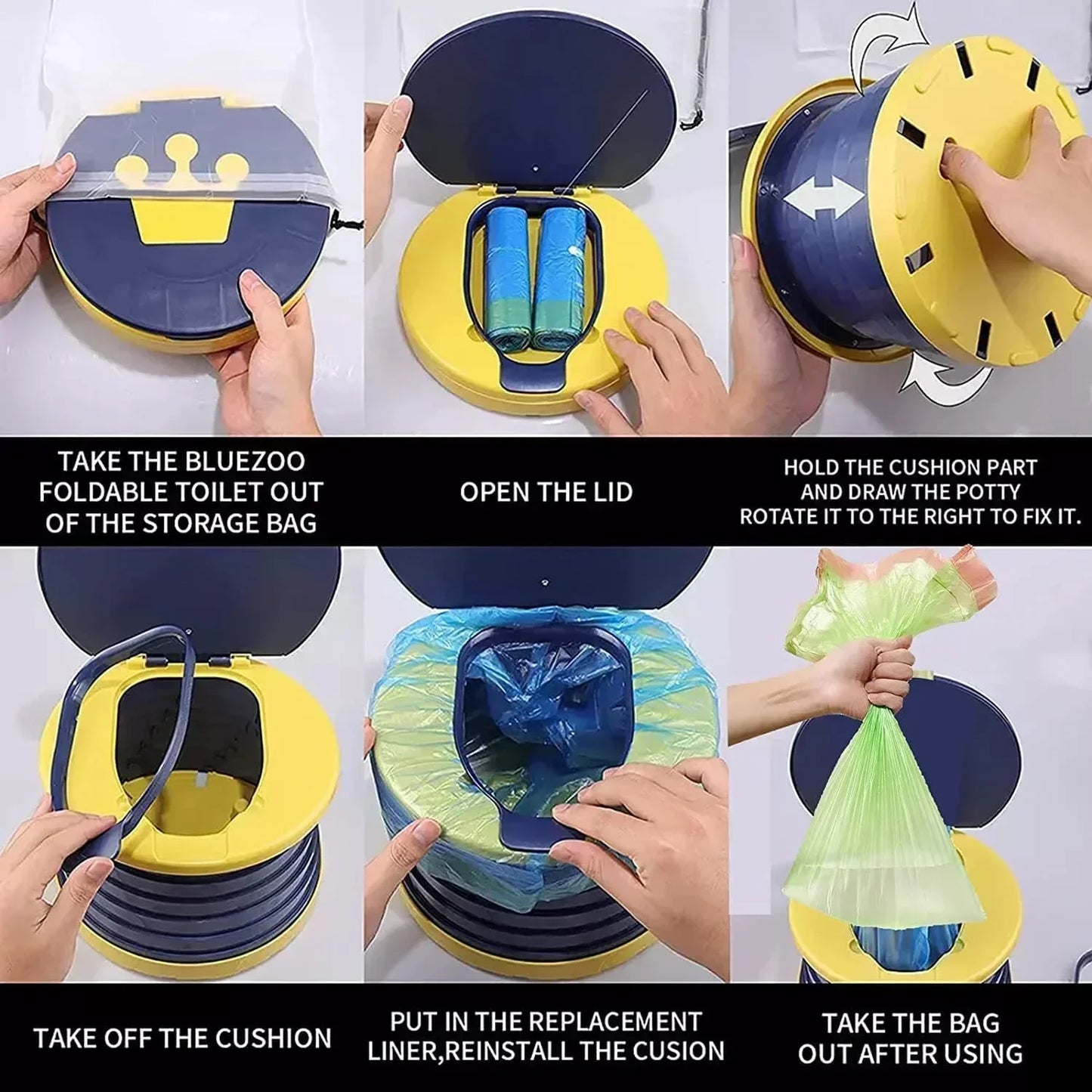 Baby Toilet Training Garbage Bag