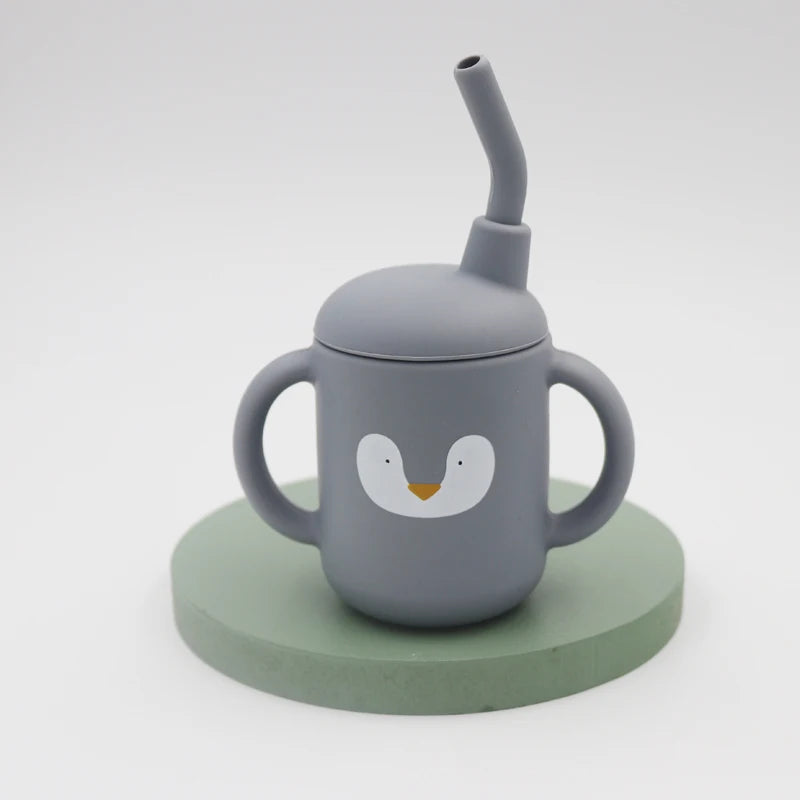 Food-Grade Silicone Sippy Cup - Leakproof