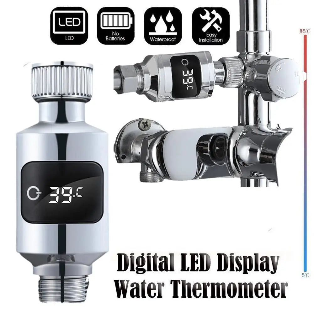 Water Thermometer Temperature Display