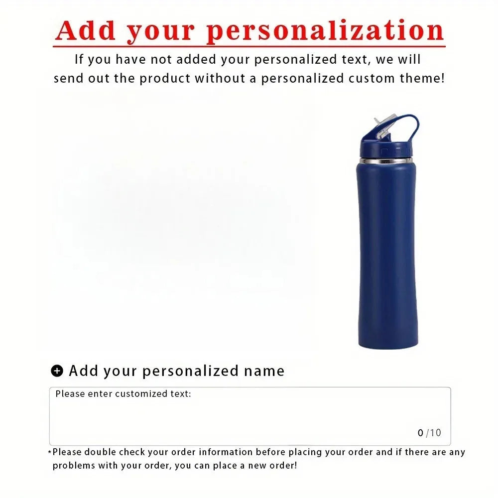 Customize Insulated Stainless Steel Water Bottle