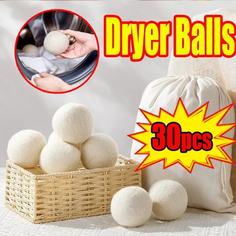 Wool Dryer Balls Handmade Drying Balls Dryer