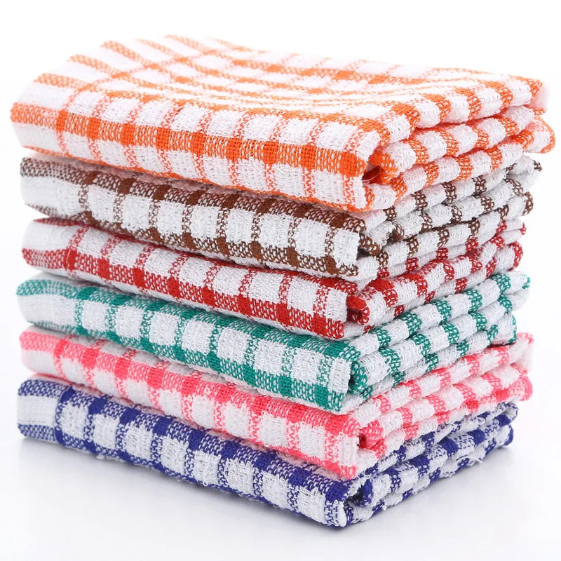 6PCS Cotton Kitchen Towel