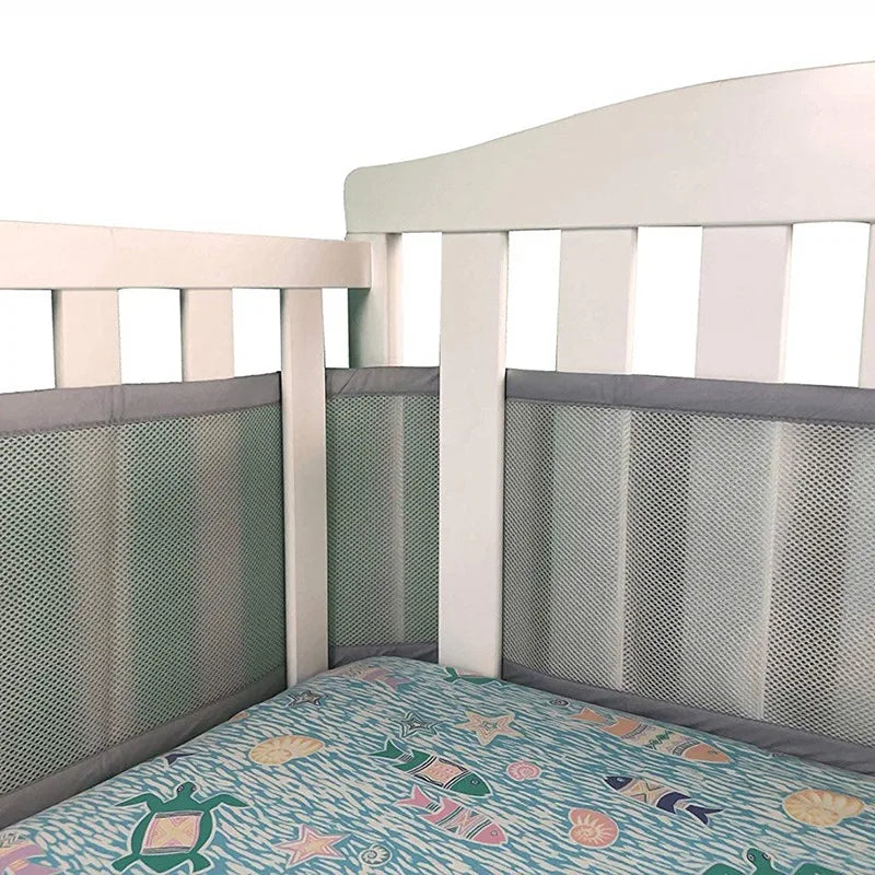 Baby Breathable Mesh Crib Liner