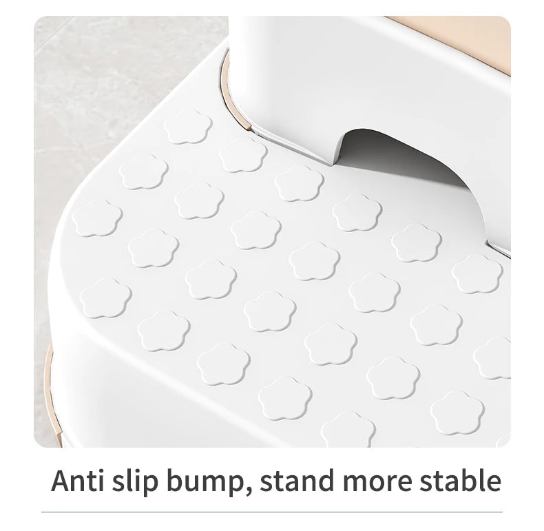 Kid Step Stool Bathroom Non Slip Safety Training