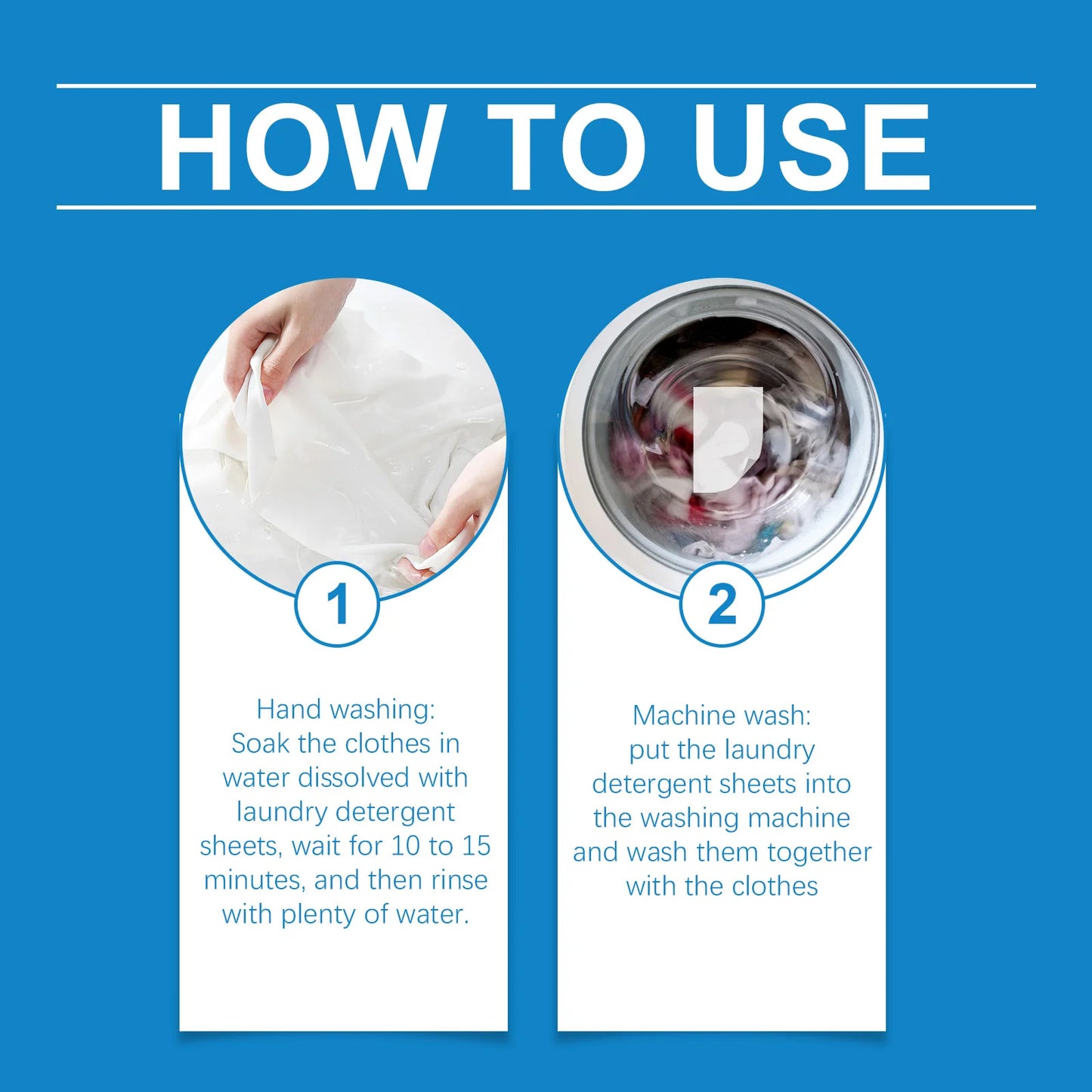 Laundry Detergent Sheets