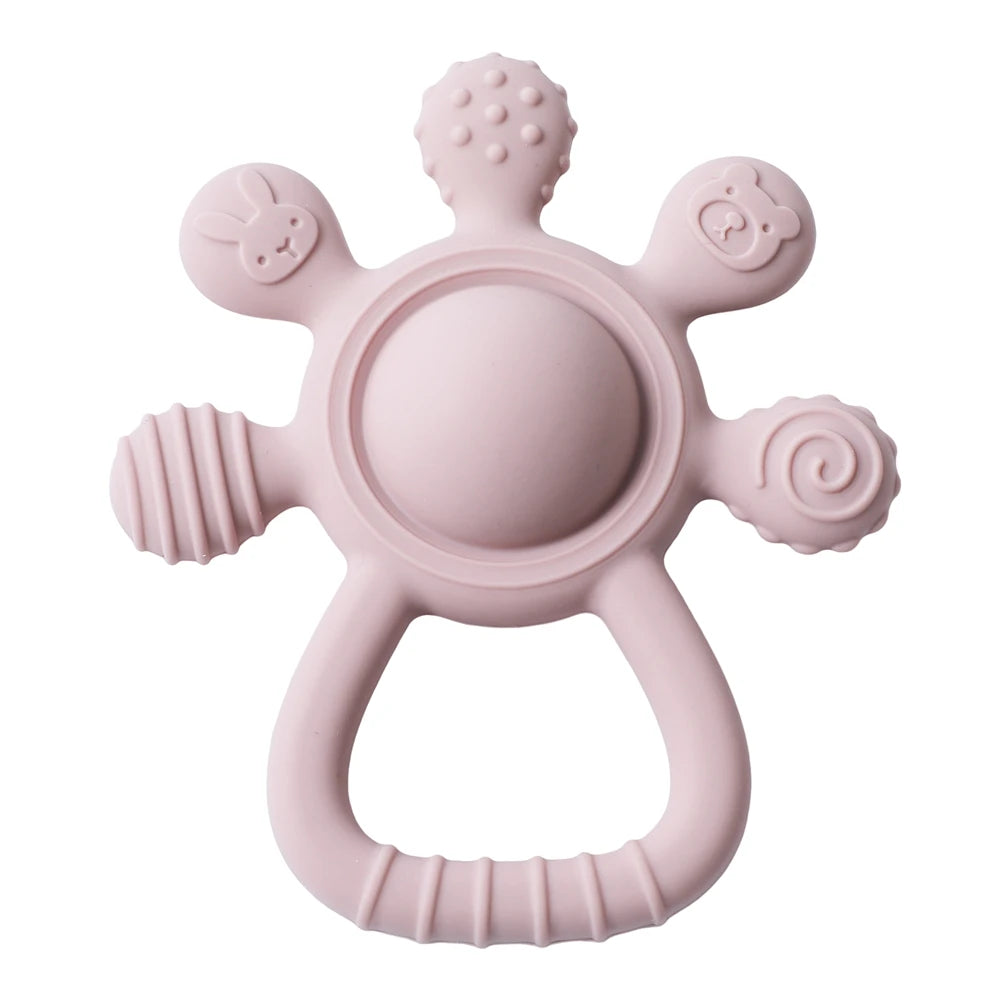BPA-Free Ultrathick Silicone Teether - Calming Toddlers