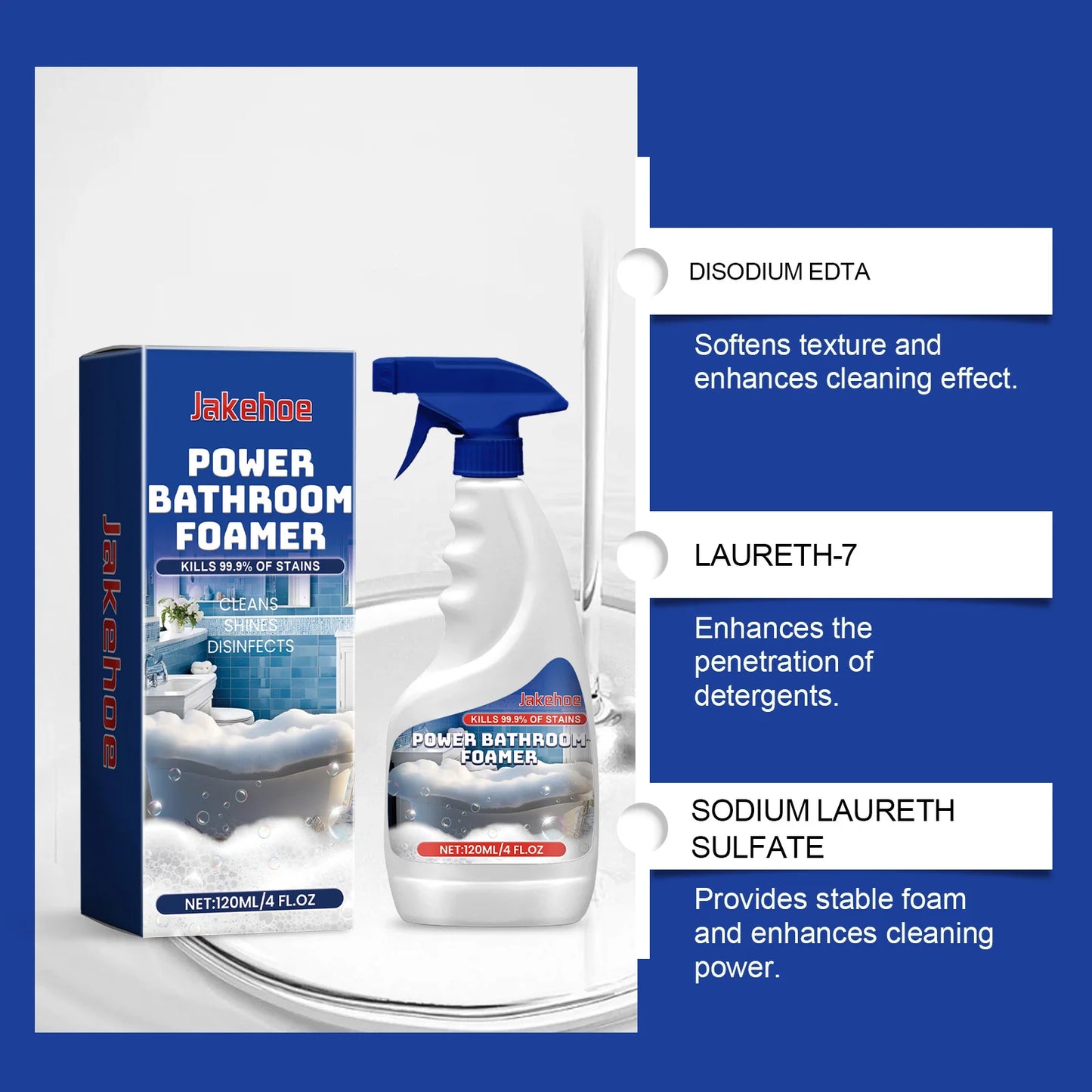 Bathroom Foaming Cleaning Spray