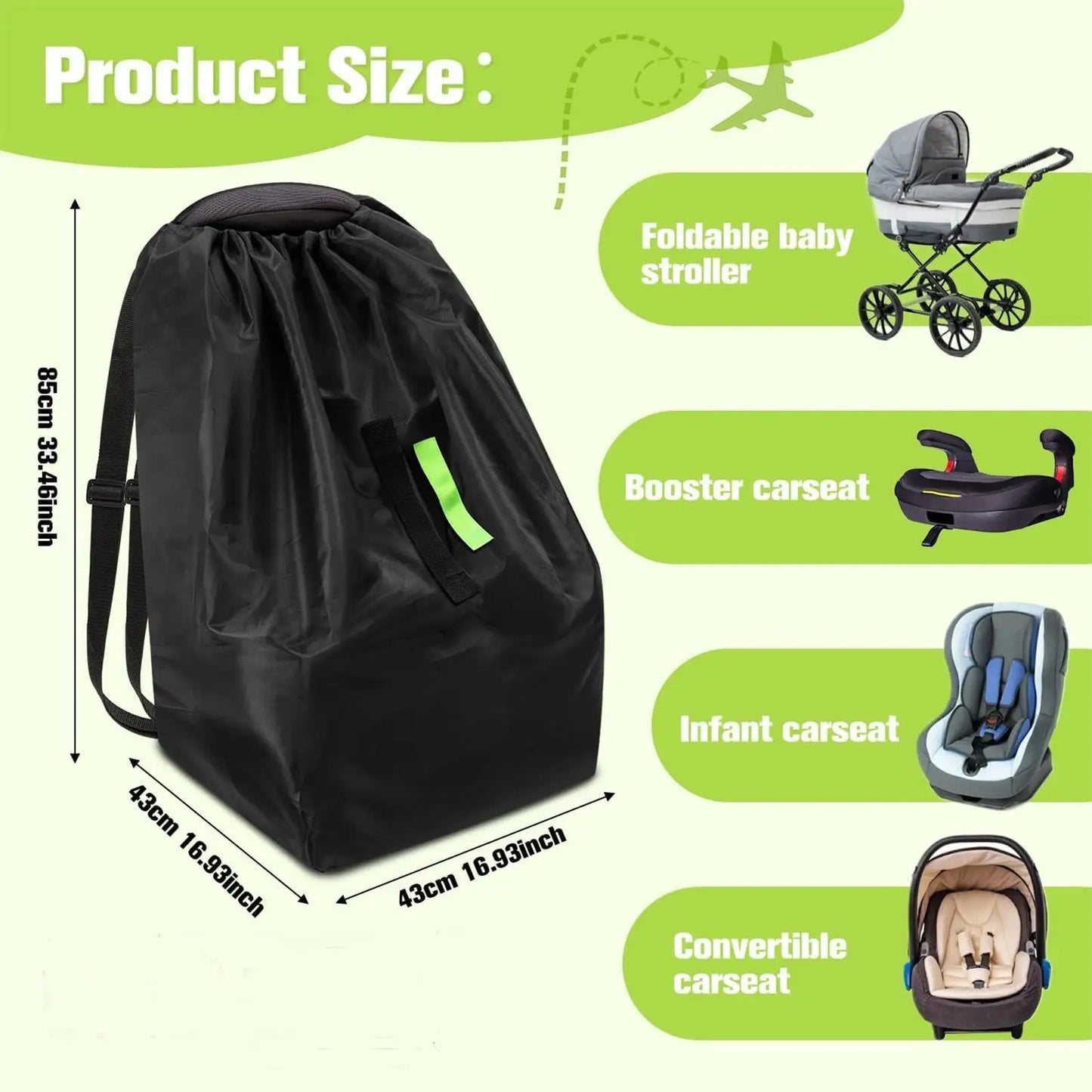 Carseat Travel Bag Portable