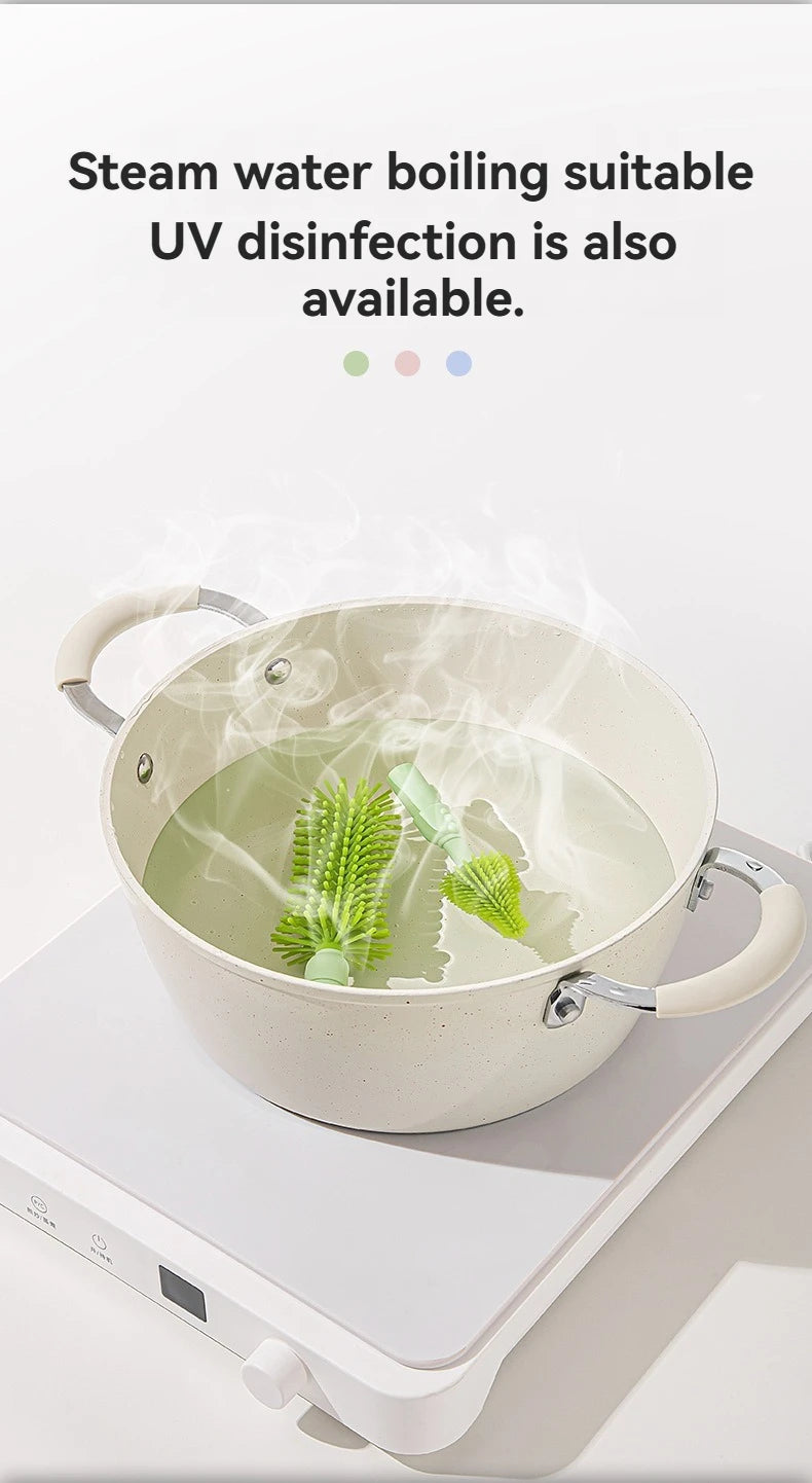 Travel Baby Bottle Brush Set