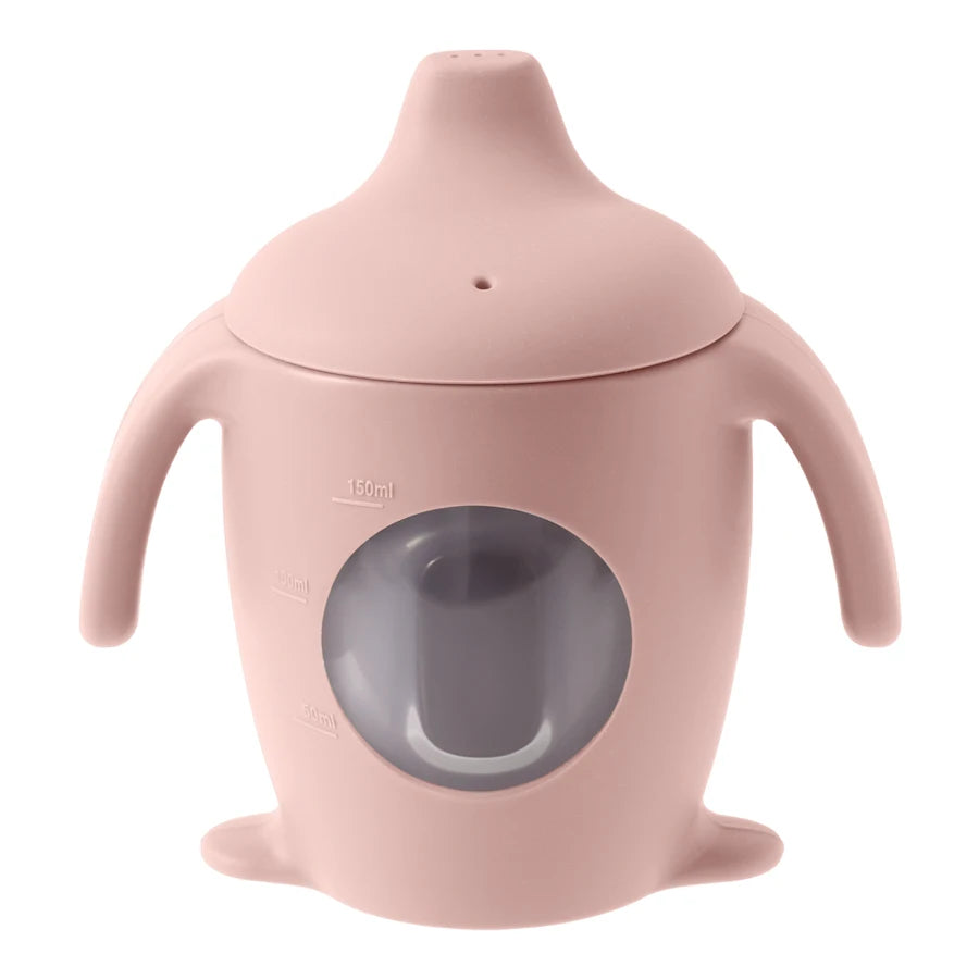 Adorable penguin-shaped silicone baby sippy cup – BPA-free and leakproof – Winnebaby