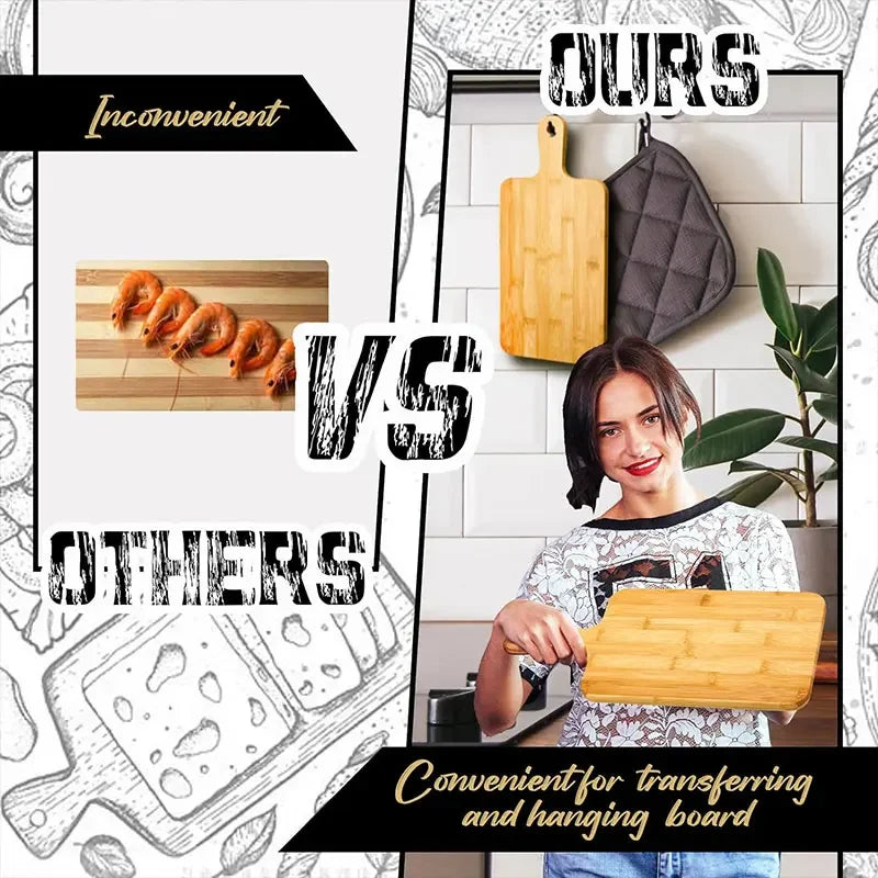 Bamboo Cutting Boards for Kitchen