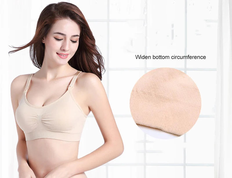 Hand Free Pumping Nursing Bra Breastfeeding