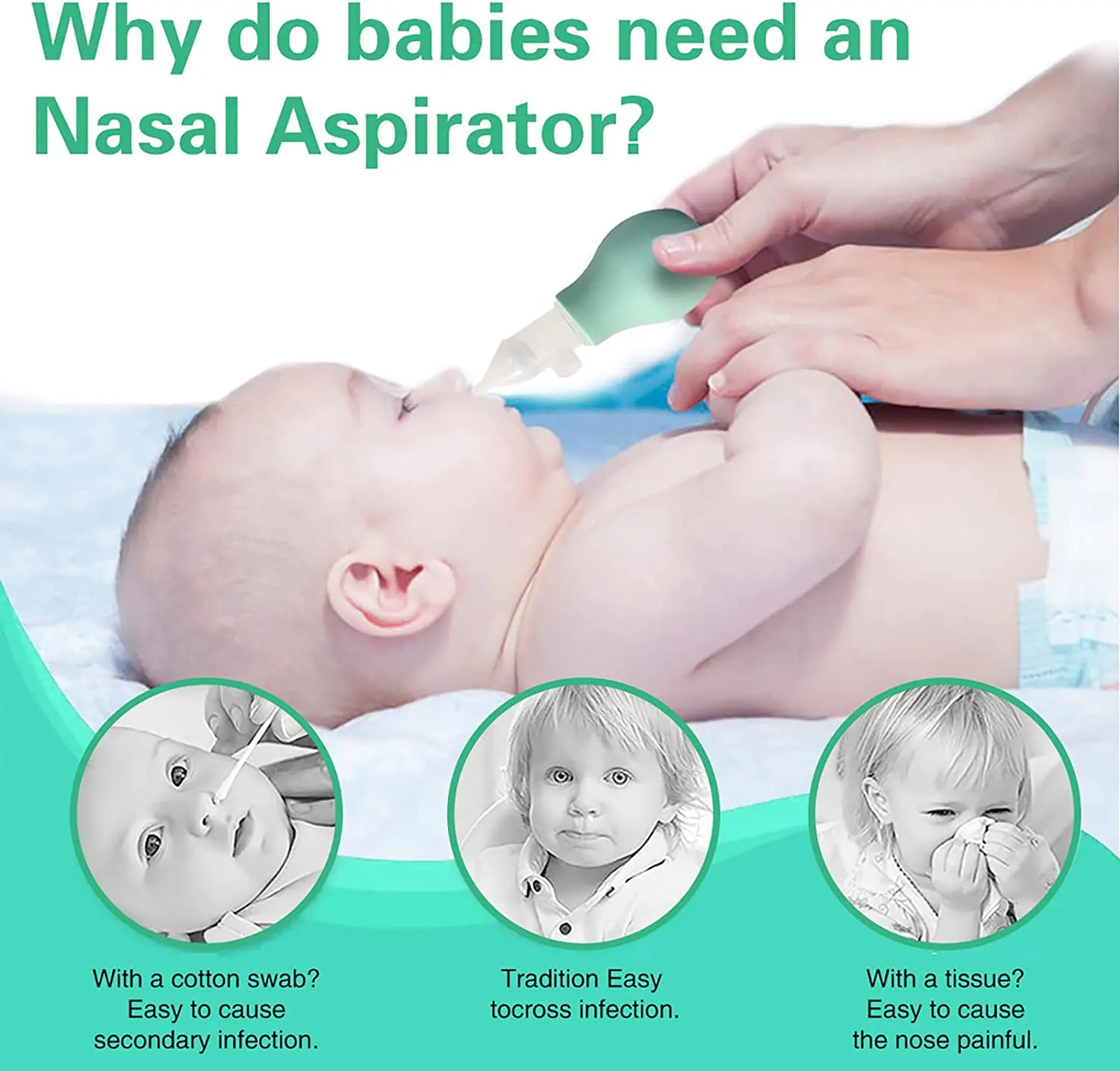 Soft Nasal Aspirator for Baby
