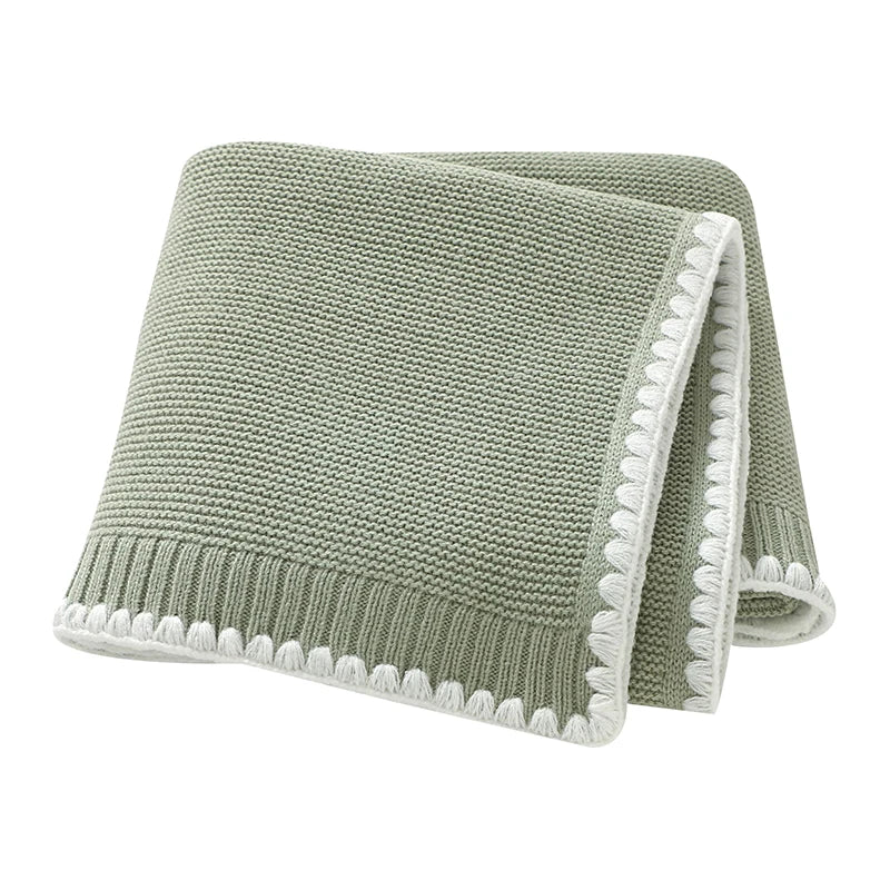 Solid Baby Receiving Blankets for Girl & Boy