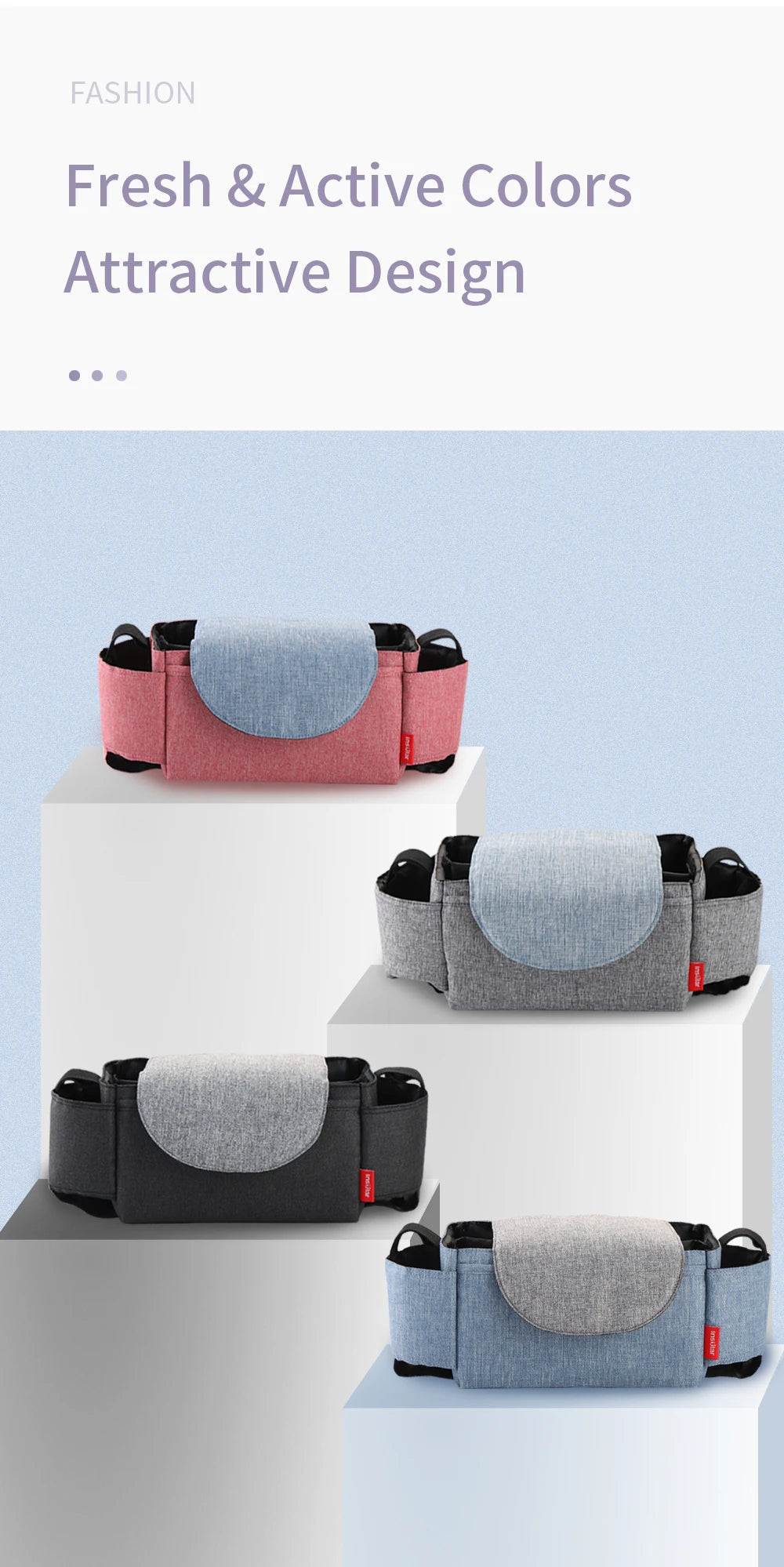 Insular Diaper Bag Baby Milk Bottle