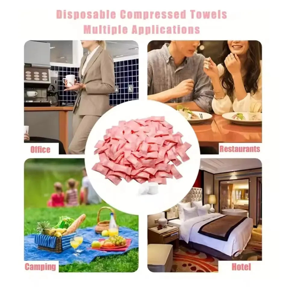 Compressed Towel Travel Outdoor Cotton