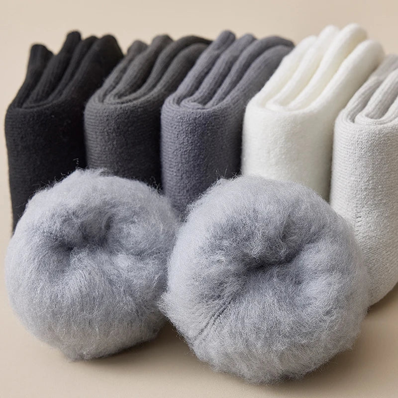 Thick Fuzzy Wool Socks
