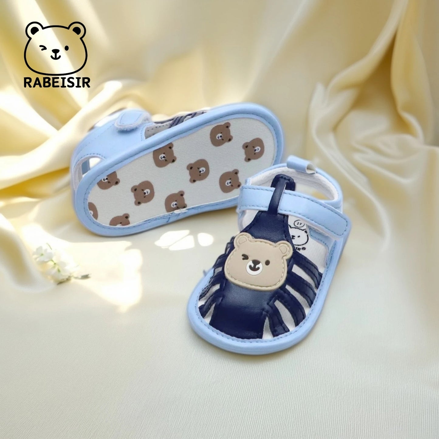 Baby Toddler Sandals, Bear Soft-Soled Front Shoes