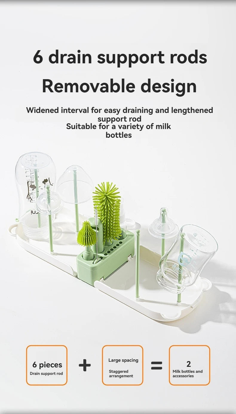 Travel Baby Bottle Brush Set