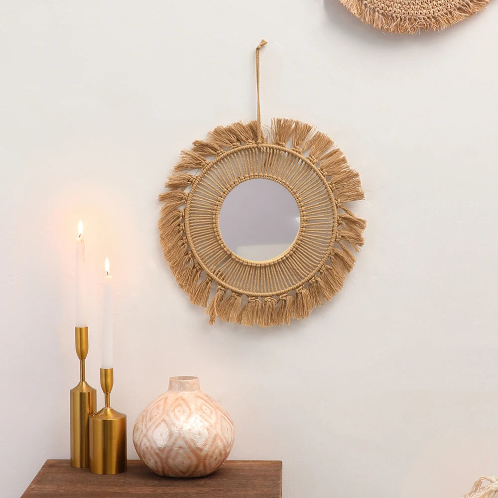 Round Wall Mirrors Room Decor