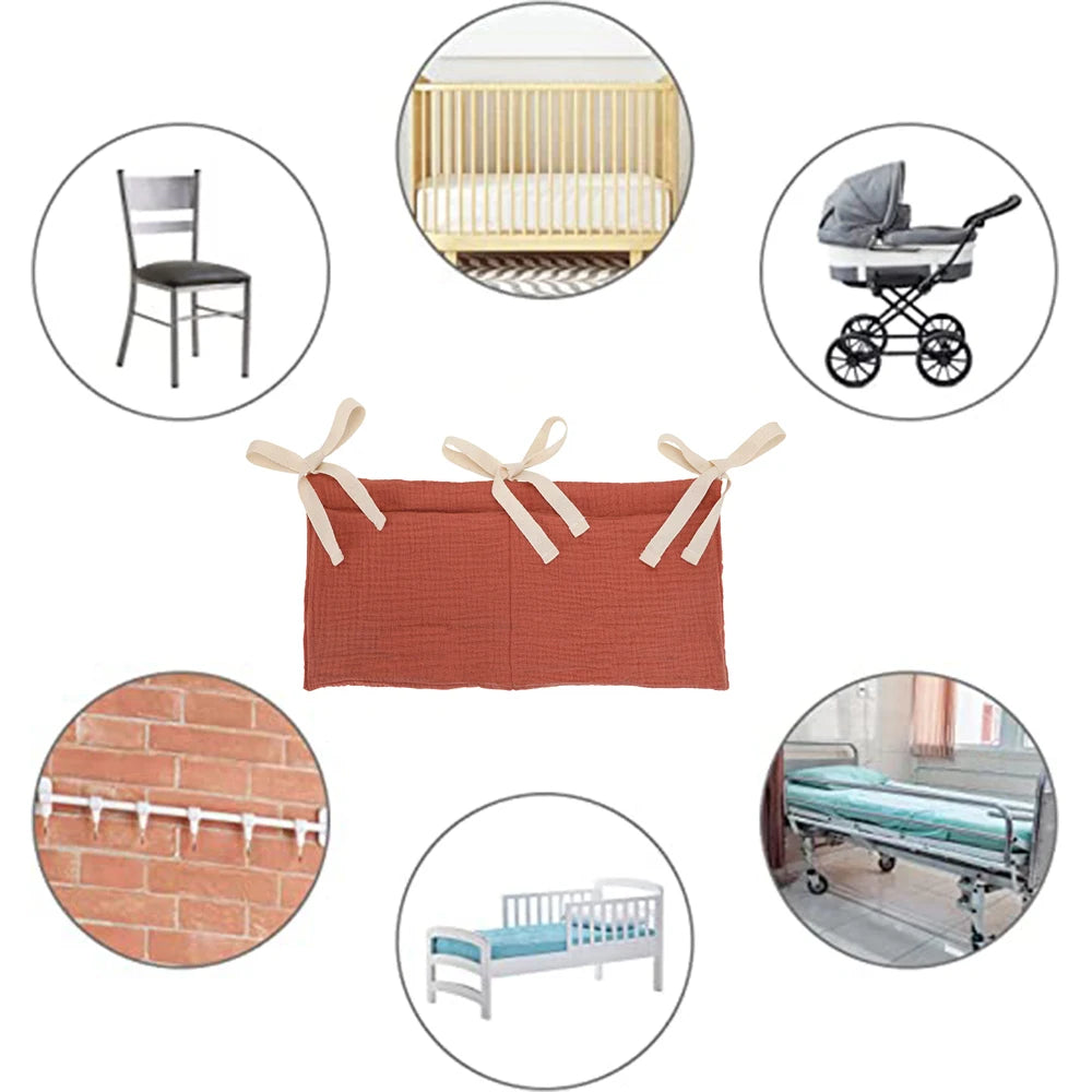 Baby Crib Organizer Extraordinarily Spacious Storage