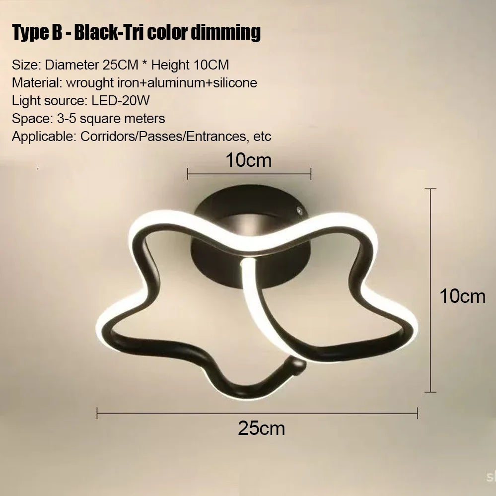 LED Strip Aisle Ceiling Lights