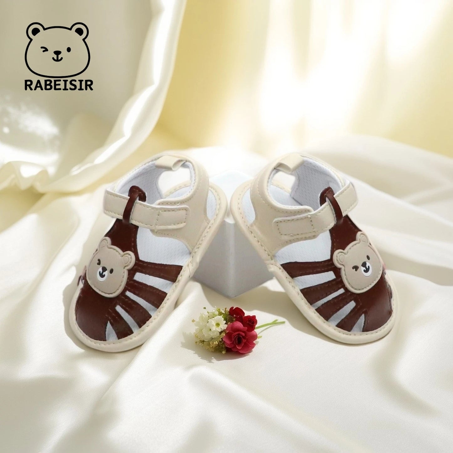 Baby Toddler Sandals, Bear Soft-Soled Front Shoes
