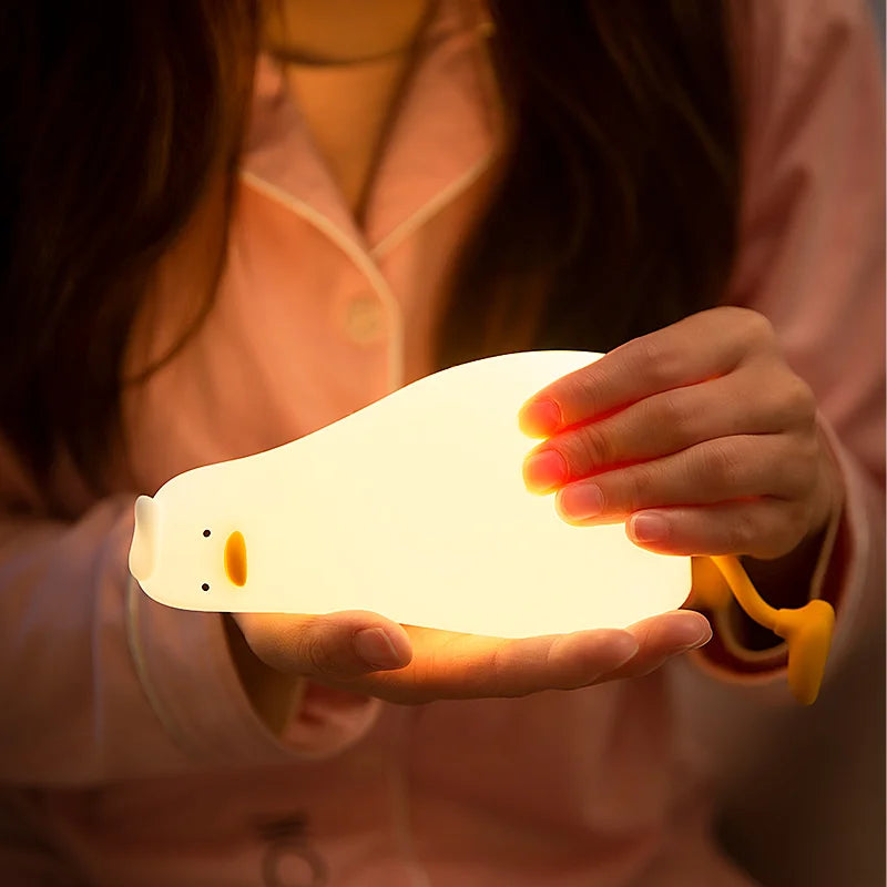 Adorable Duck Nightlight - Rechargeable Led Luminaire