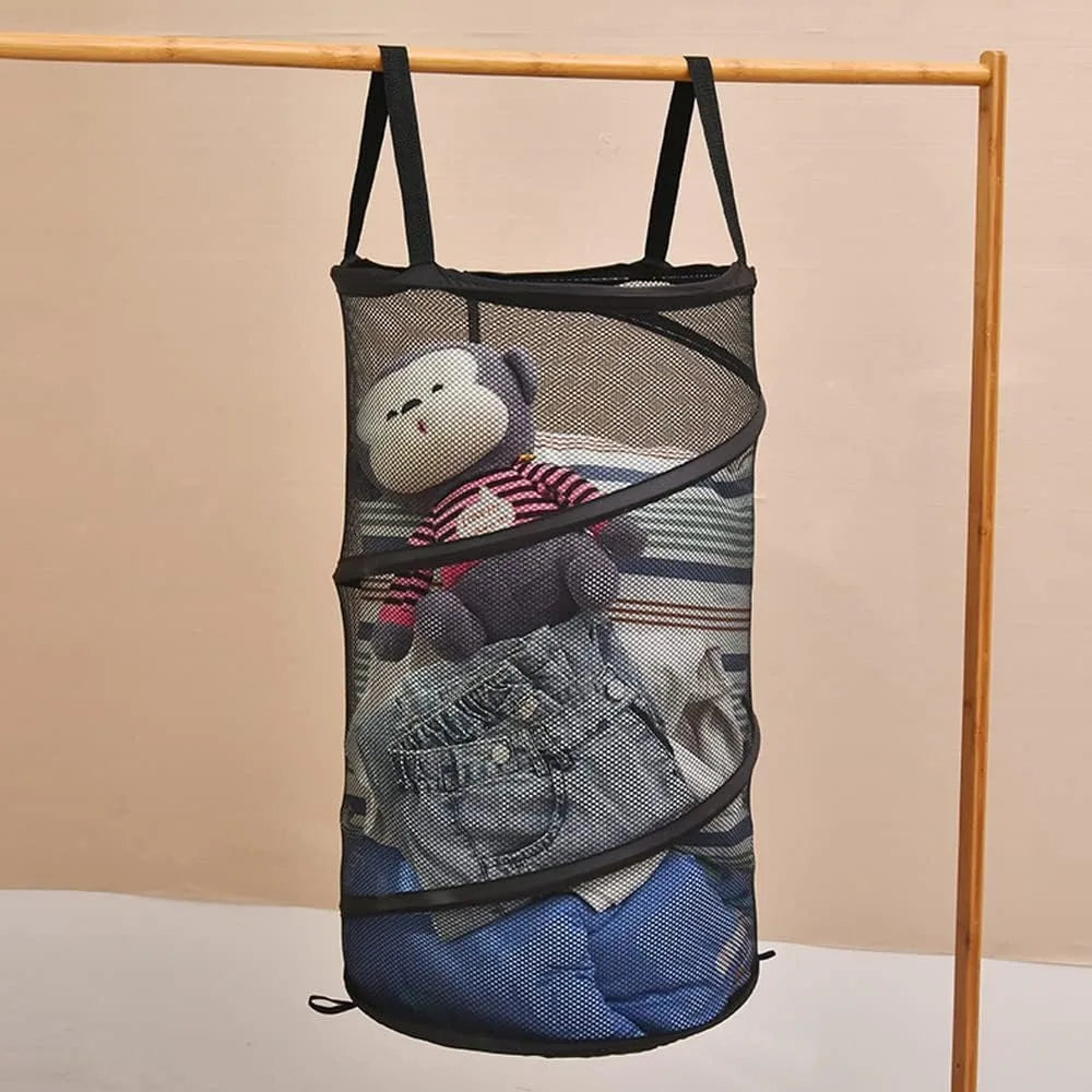 Folding Dirty Laundry Sorting Basket