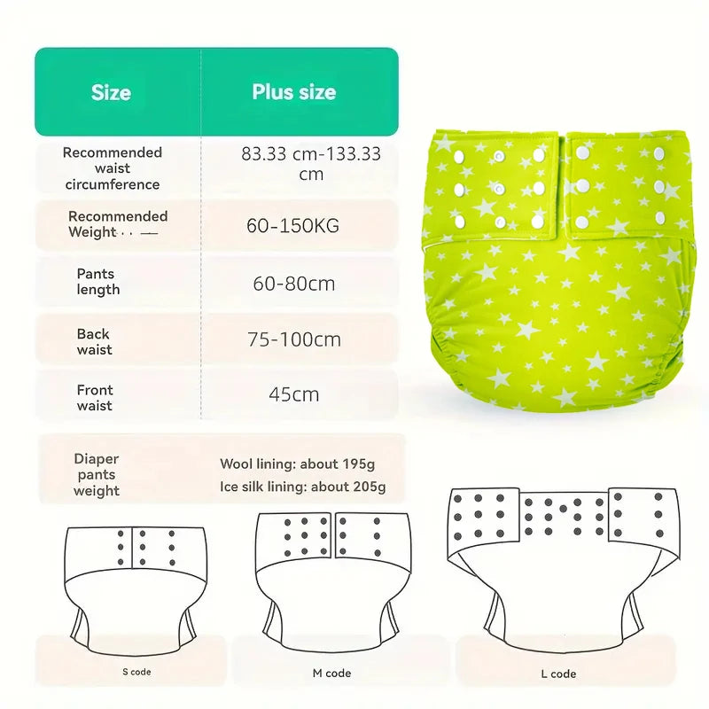 Reusable Adult Diapers