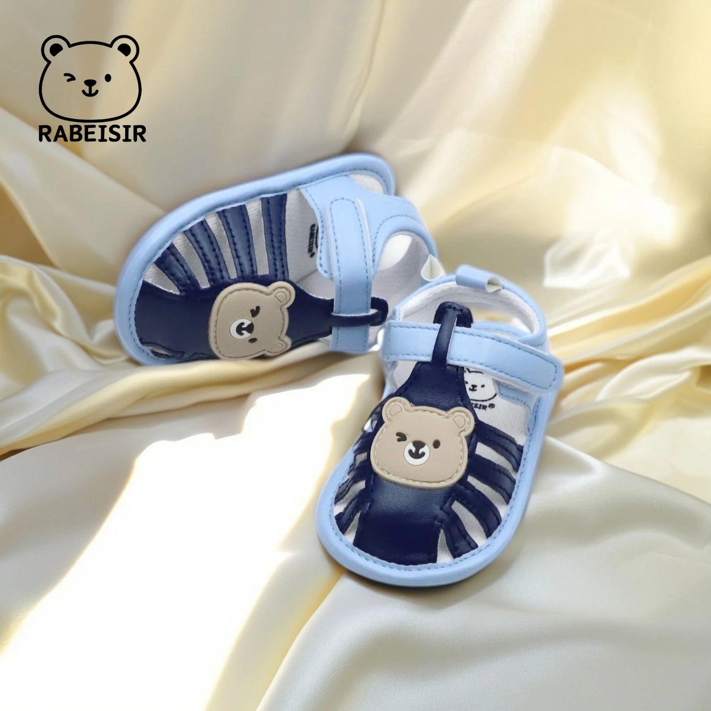 Baby Toddler Sandals, Bear Soft-Soled Front Shoes