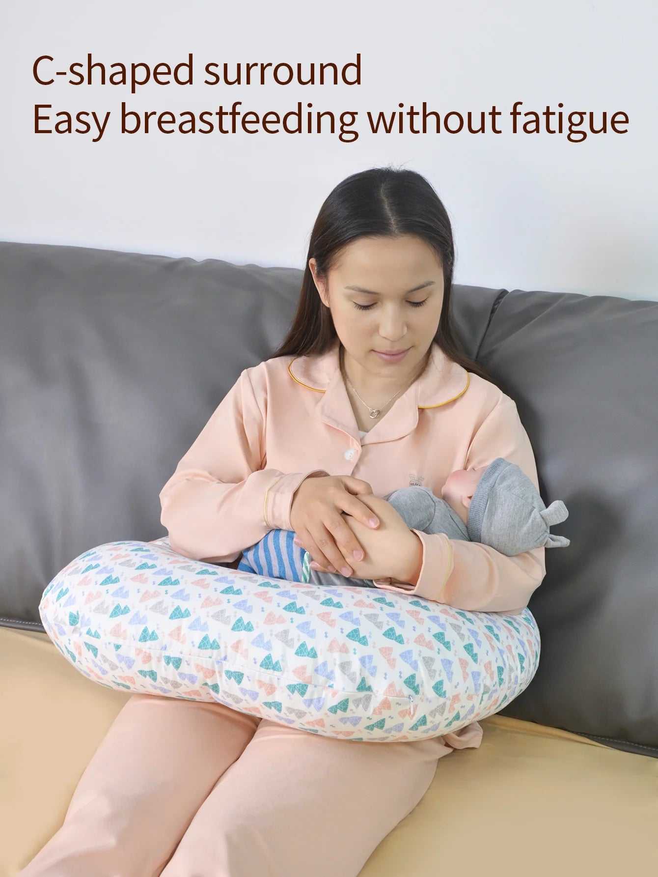 Ergonomic Nursing Pillow