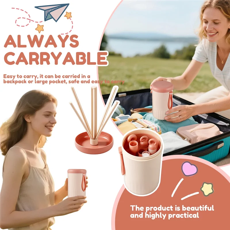 Travel Baby Bottle Cleaner Brush Set