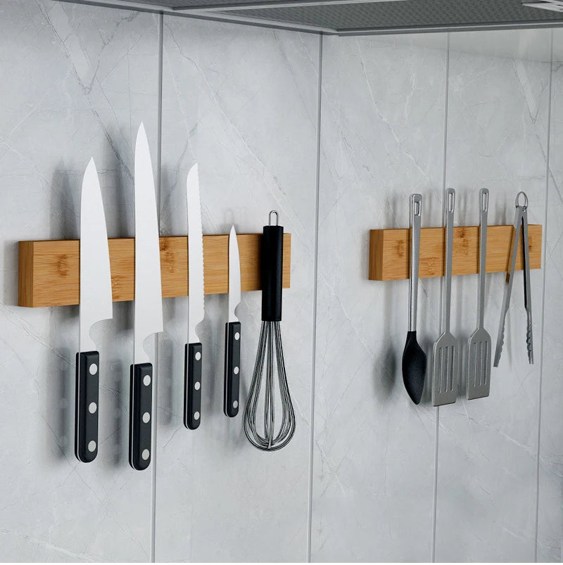 Powerful Magnetic Knife Holder Strip