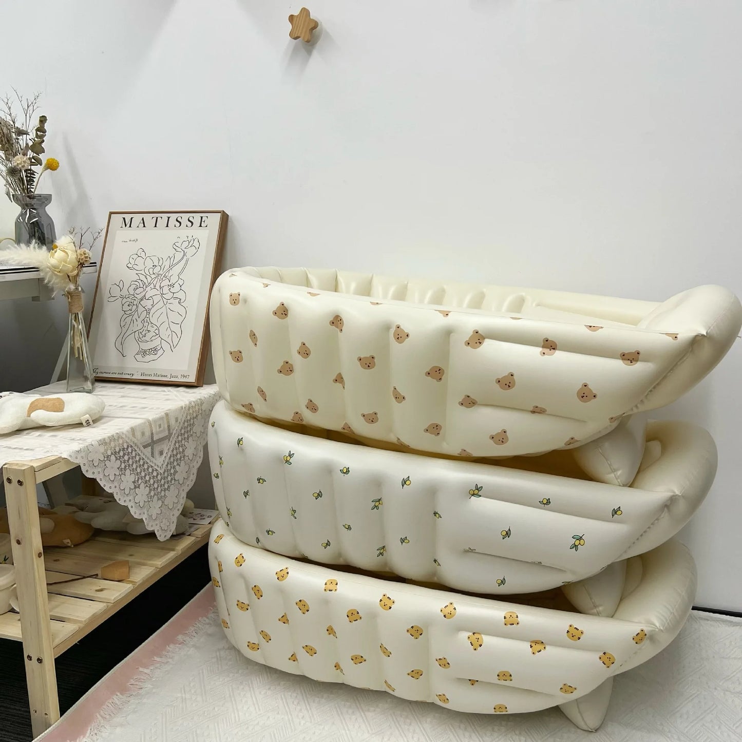 Baby Foldable Inflatable Bathtub