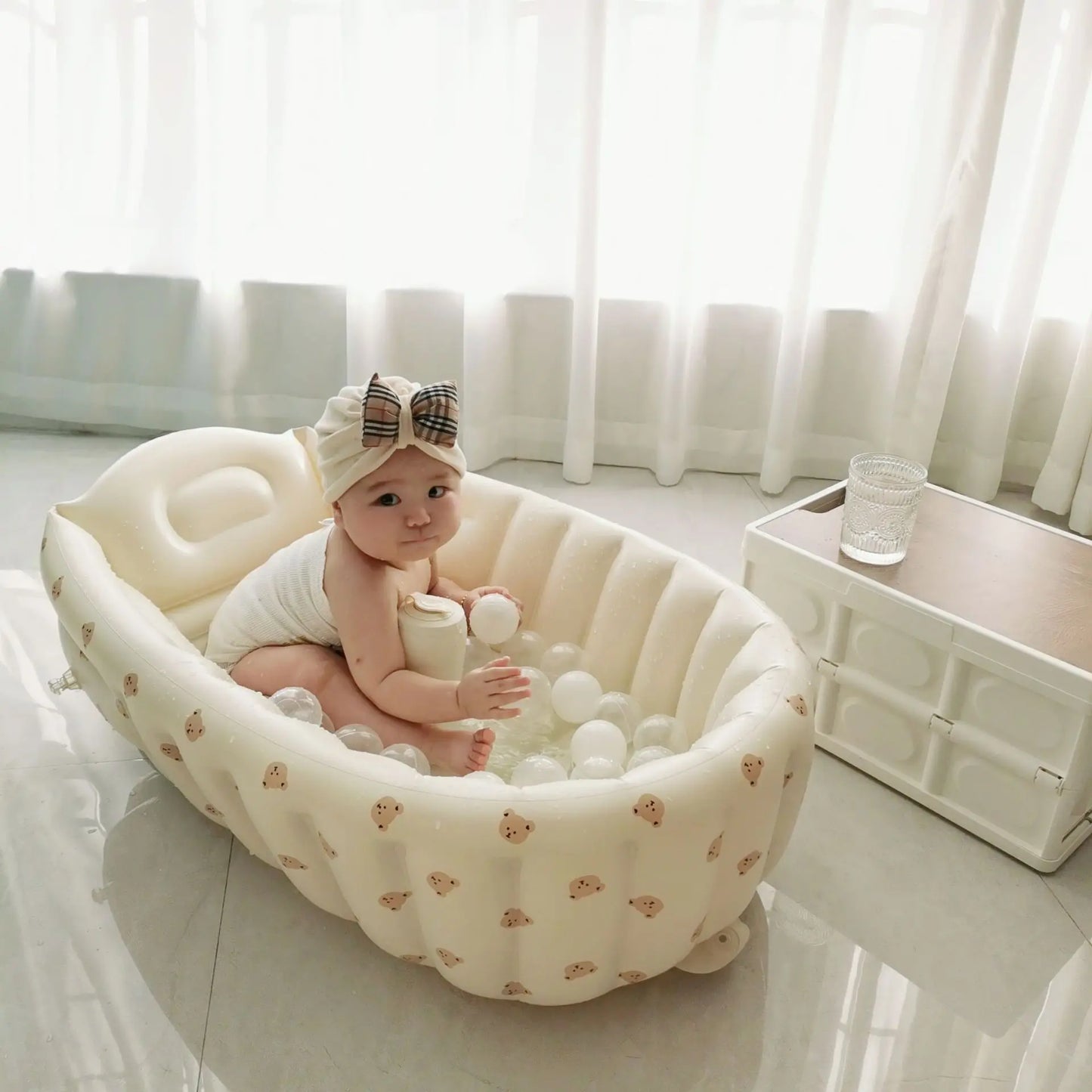 Baby Foldable Inflatable Bathtub
