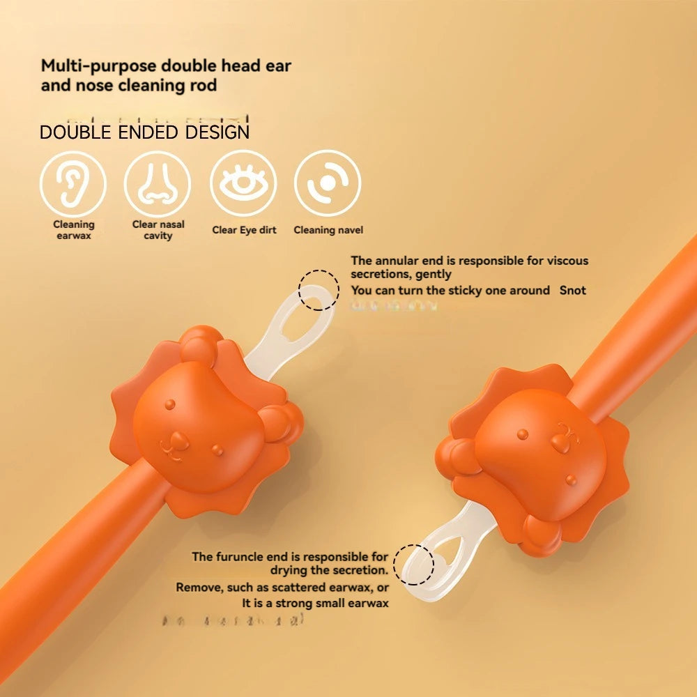 Baby Cleaner Spoon Double-headed